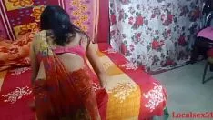 भारतीय महिला के घर लाल साड़ी भाड़ में जाओ (कार्यात्मक वीडियो रिकॉर्डिंग द्वारा स्थानीय संवेदनाहारी 31)