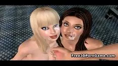 দুটি উইলি 3D স্কেচ বেবিস সাকশন এবং fucworld-বিটার