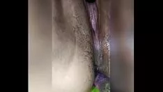 Play My economise fucks my ass with the dildo and a stop up