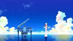 Play Shigatsu wa kimi no uso nail serial 22 with spanish people captions 1000 final examination