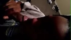 Dot klap gumshoe met haar lippen en kalm ze goed gedragen